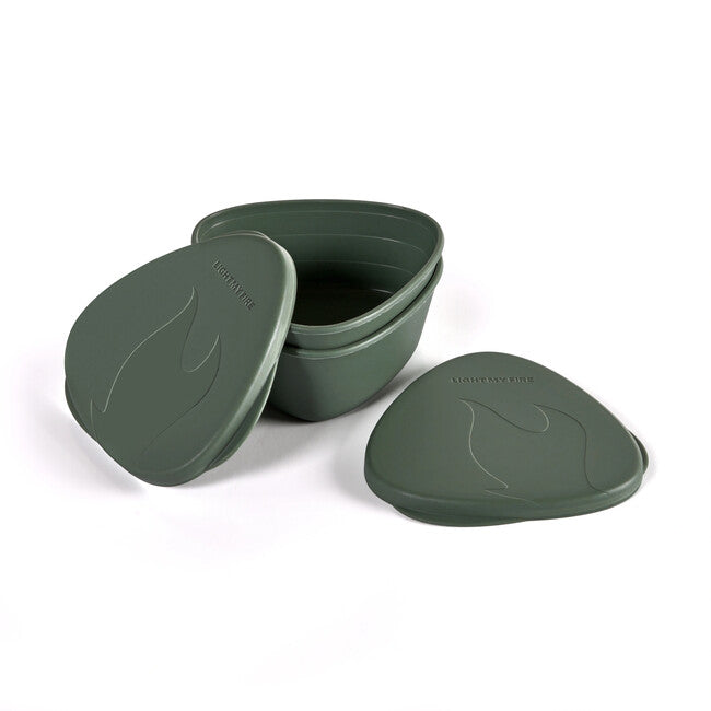Light My Fire SnapBox originale 2 pezzi, verde
