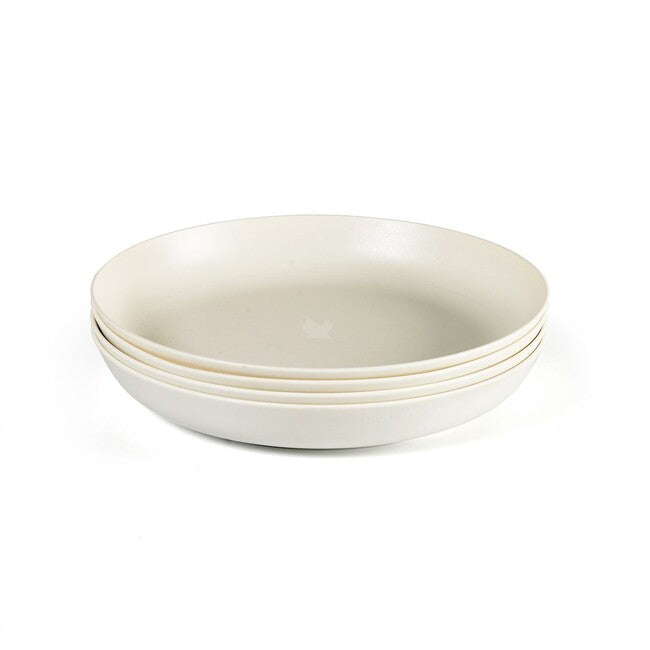 Light My Fire RamenPlate set di piatti di plastica bio 4pcs, crema