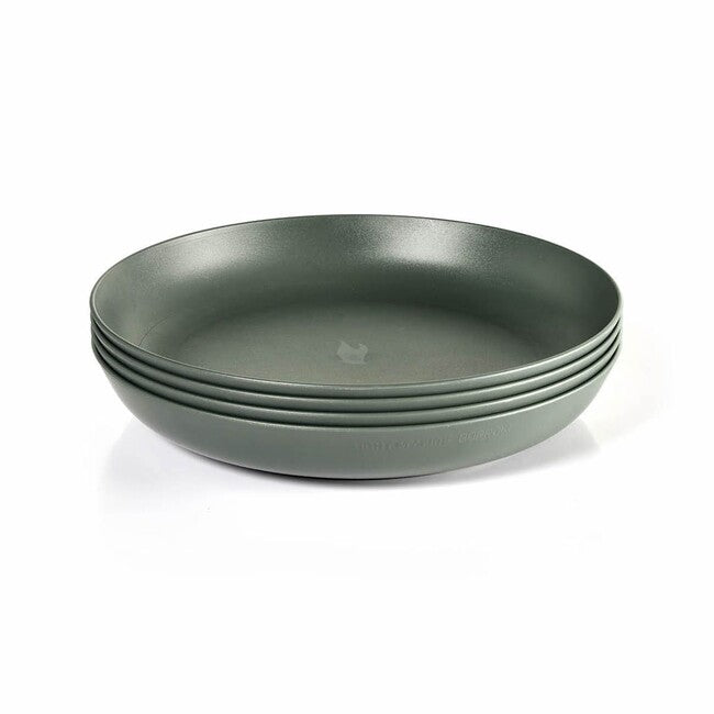 Light My Fire RamenPlate set di piatti di plastica bio 4pcs, verde