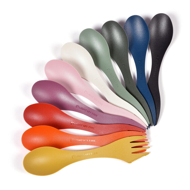 Light My Fire Spork originale set di cucchiai multifunzione da 10 pezzi, colorato