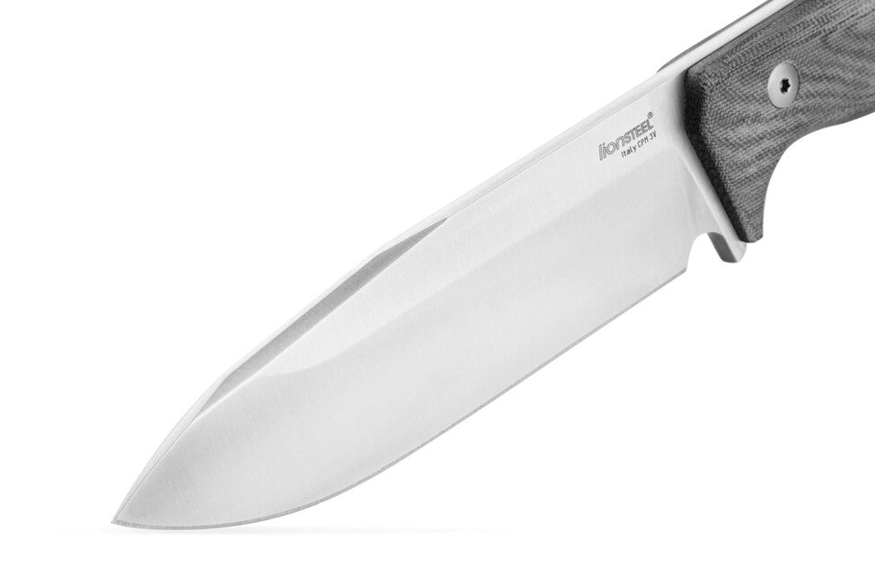 Lionsteel Daga lunga con manico in micarta, T6 CVB CPM 3V