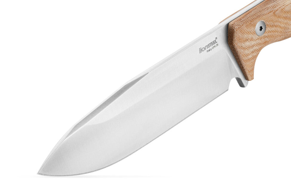Lionsteel Daga lunga con manico in micarta t6 cvn cpm 3v