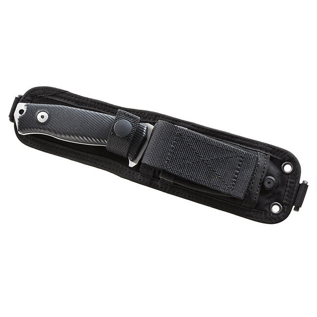 Lionsteel Pugnale per avventurieri con lama classica lucida M5 G10