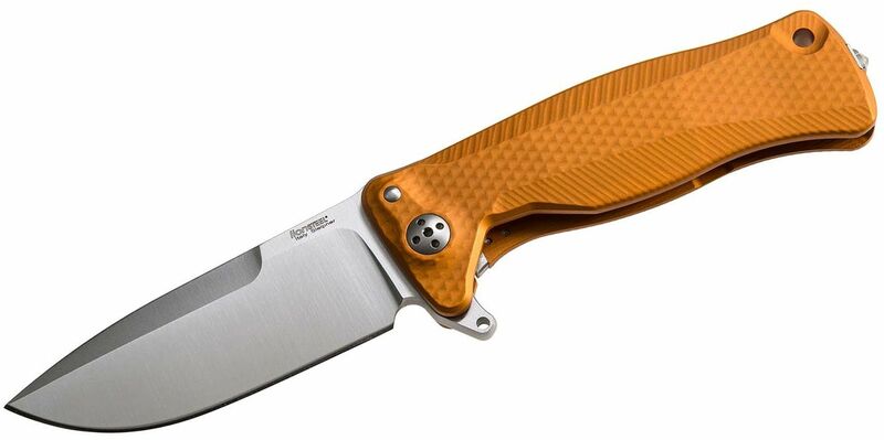 Lionsteel SR11A comodo coltello da tasca con struttura rigida in titanio, os