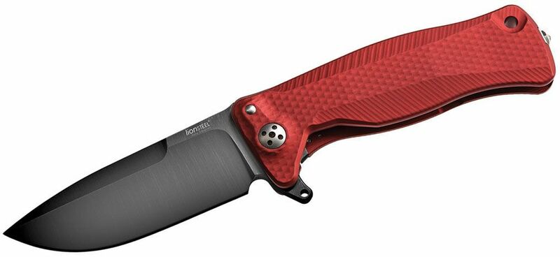 Lionsteel SR11a coltello tascabile comfort con telaio rigido in titanio, rb