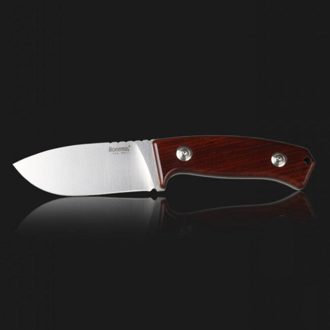 Lionsteel Coltello compatto con lama in acciaio D2 M2 ST