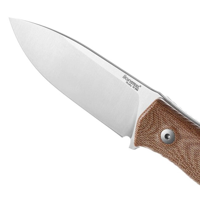 Lionsteel Pugnale compatto con lama in acciaio M390 M4 CVN