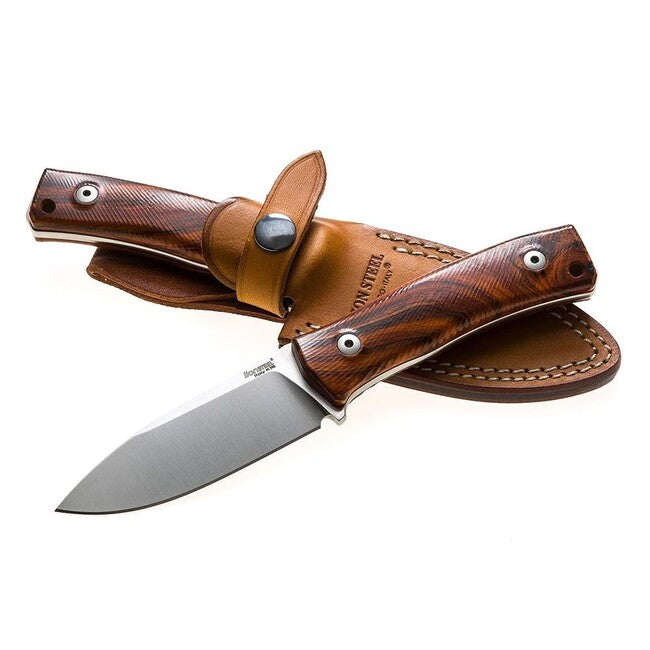 Lionsteel Coltello compatto con lama in acciaio M390 M4 ST