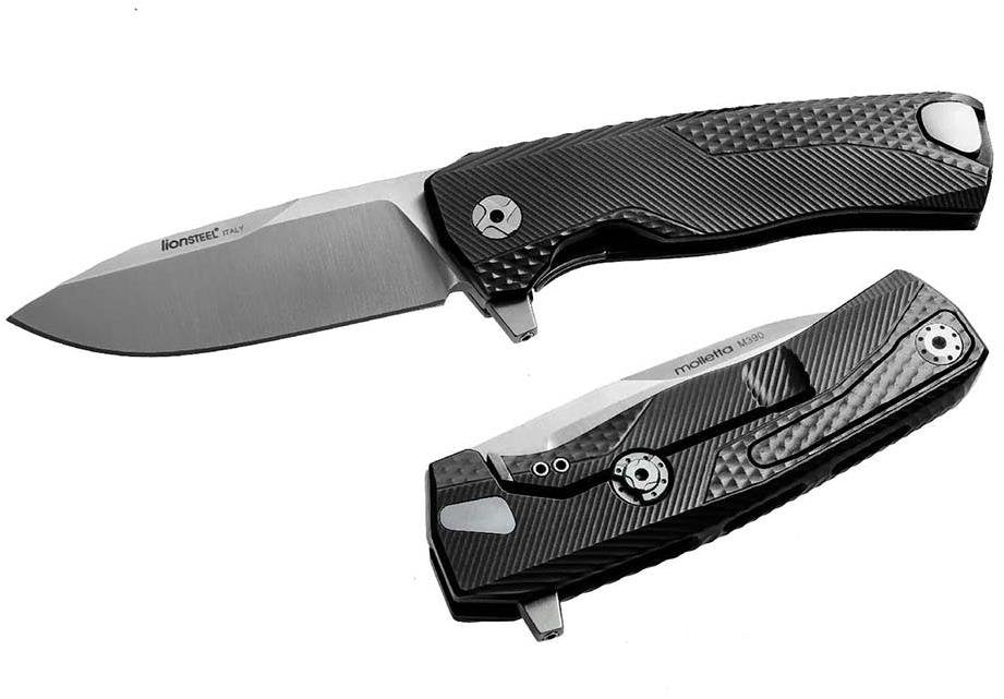 Lionsteel ROK A BS coltello tascabile di lusso con manico in alluminio massiccio