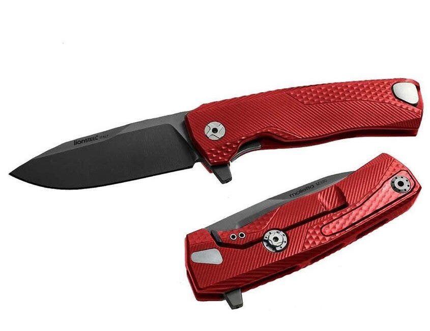 Lionsteel ROK A RB coltello tascabile di lusso con manico in alluminio massiccio