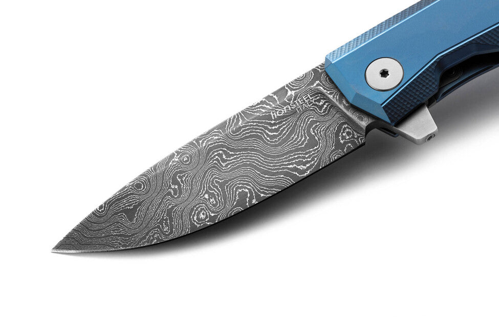 Lionsteel Myto MT01D coltello di lusso con manico in titanio massiccio, bl