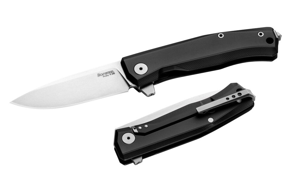Lionsteel Myto é un coltello da chiusura EDC hi-tech con lama in acciaio M390 MYTO MT01A BS