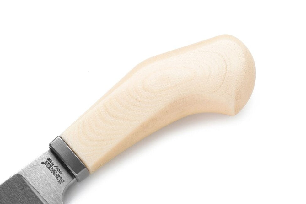 Lionsteel Willy WL1 MW Coltello a lama fissa con manico in micarta