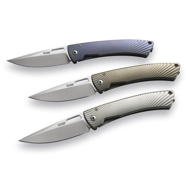 Lionsteel, molto robusto coltello tascabile con lama in acciaio Elmax TS1 VM