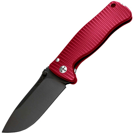 Lionsteel Coltello da tasca molto robusto con lama in acciaio Sleipner SR2A RB