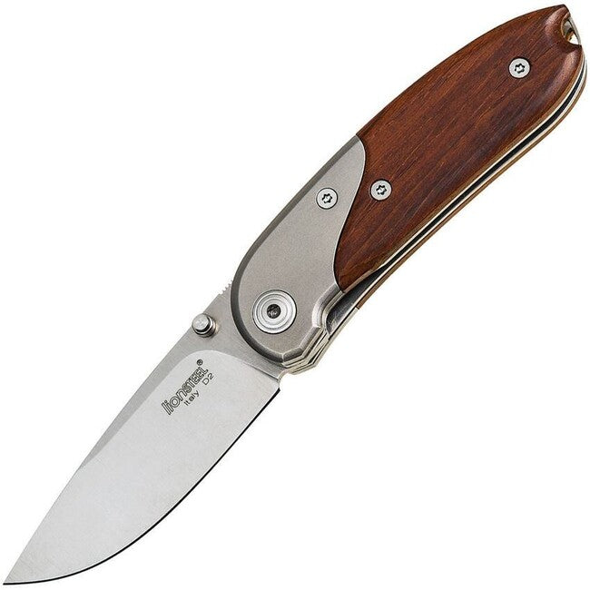 Lionsteel Coltello tascabile con lama in acciaio D2 8200 ST