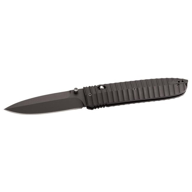 Lionsteel Coltello tascabile con lama in acciaio D2 8701 AL