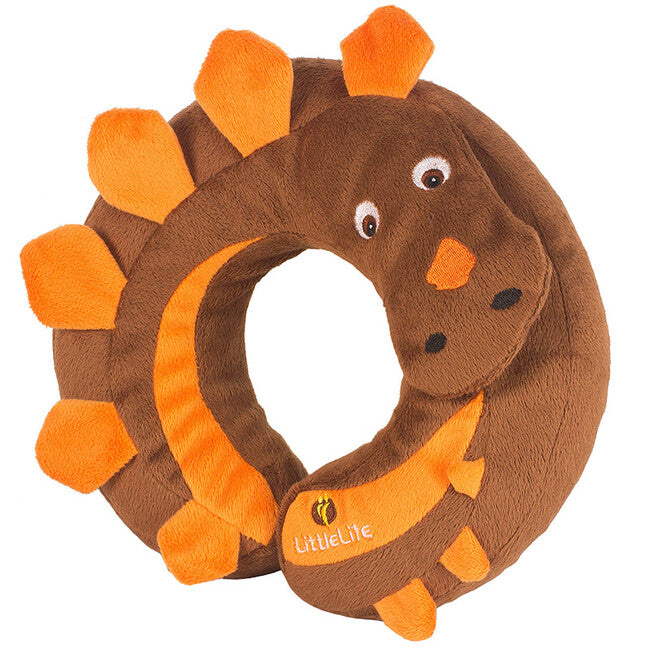 LittleLife Cuscino da viaggio per bambini, dinosauro