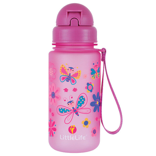 LittleLife Borraccia 400ml, farfalle