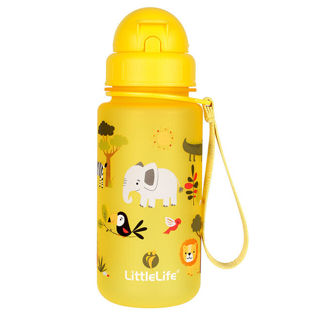 LittleLife Bottiglia per acqua o succo di frutta per bambini bottiglia per acqua 400 ml, safari