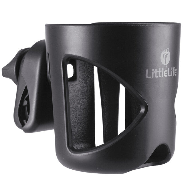 LittleLife Portabottiglie o portabicchieri per passeggino, nero