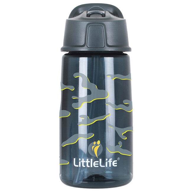 LittleLife Bottiglia per bere 550 ml, camo