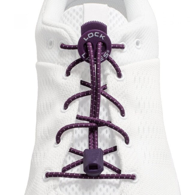 Lock Laces lacci per scarpe, viola