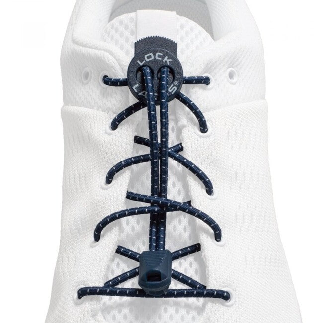 Lock Laces lacci per scarpe, navy