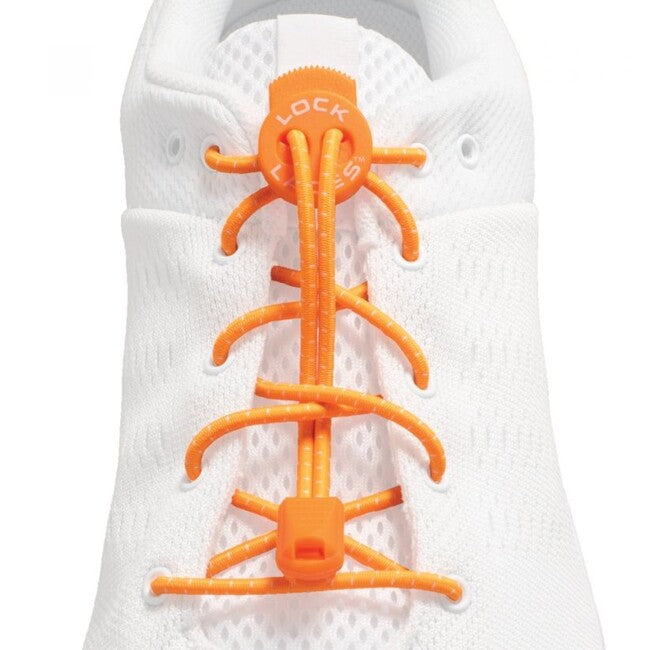 Lock Laces lacci per scarpe, arancione