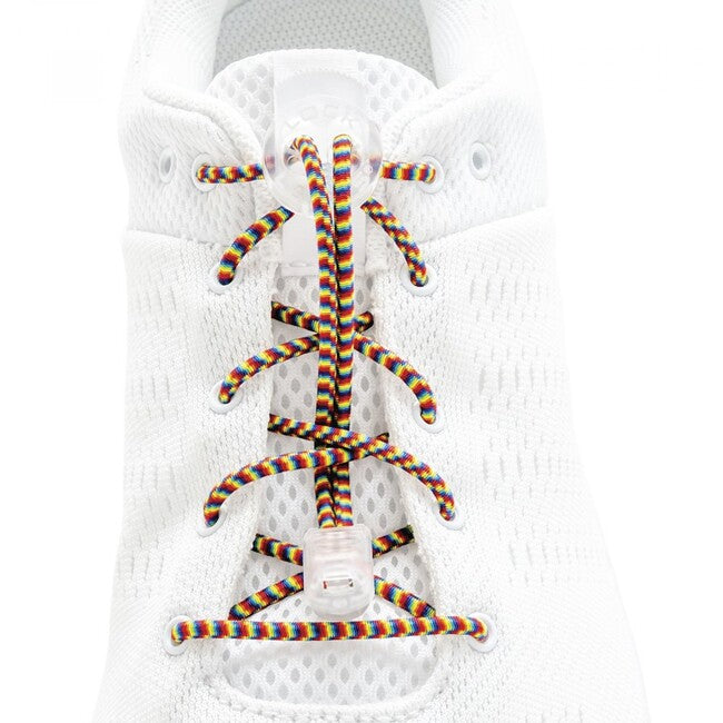 Lock Laces lacci per scarpe, arcobaleno