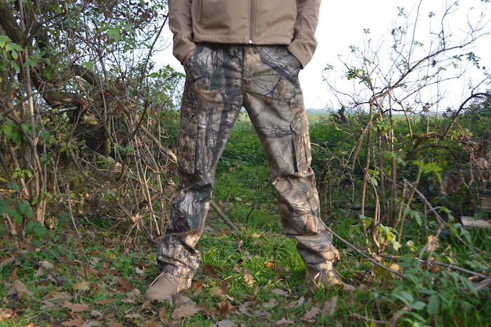 Loshan MXD pantaloni imbottiti da uomo modello real tree, scuri