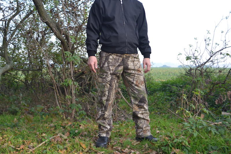 Loshan Sidney pantaloni da uomo motivo Real tree, marroni