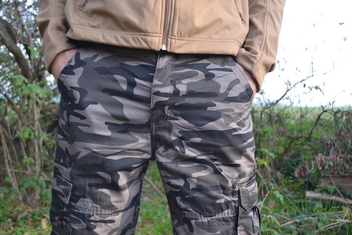 Loshan Lorenzo Pants, Camo Grey