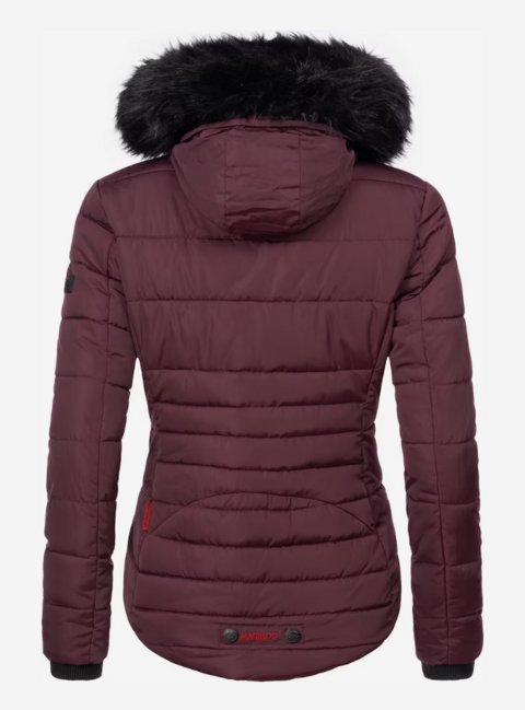 Marikoo LOTUSBLUTE giacca invernale da donna, vino
