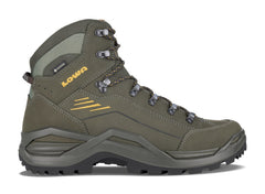 LOWA Renegade EVO GTX MID men's trekking shoes, olive/mustard