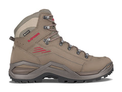 LOWA Renegade EVO GTX MID men's trekking shoes, stone/redwood