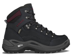 LOWA Renegade GTX Mid Ls scarpe da trekking da donna, bl/burg
