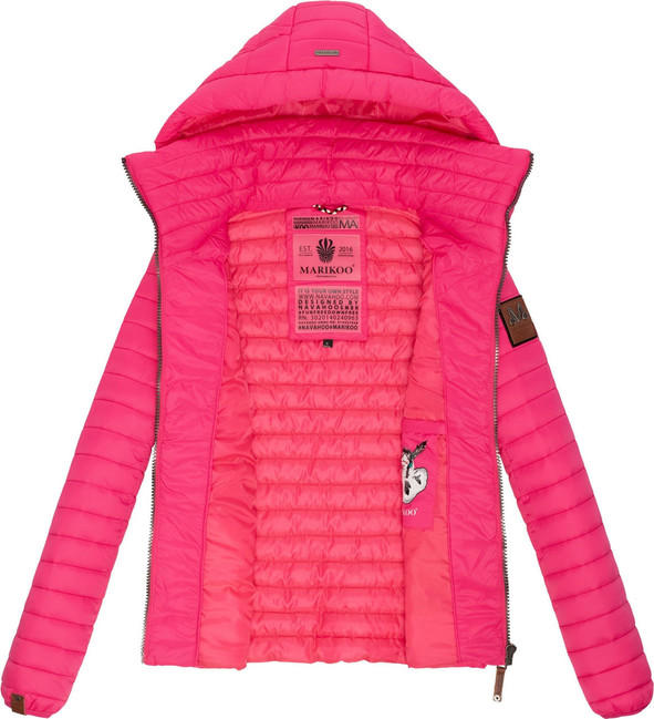 Marikoo LOWENBABY giacca transitoria da donna con cappuccio, rosa