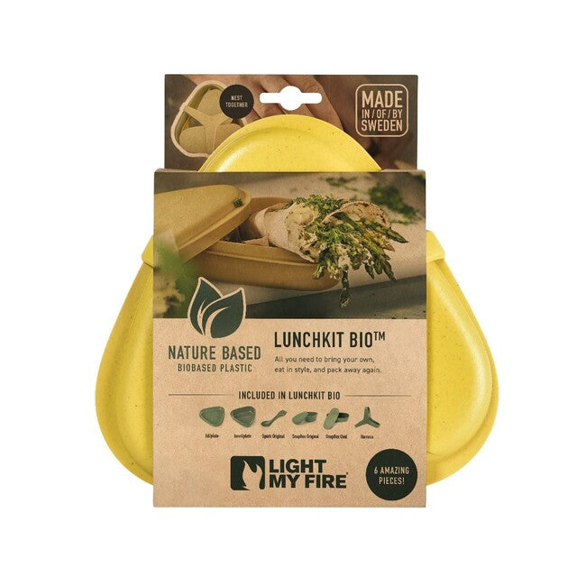 LIGHT MY FIRE LunchKit BIO σετ φαγητού, πράσινο