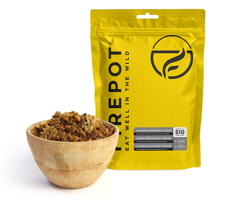 Firepot Maiale Luxury con fagioli, 135g