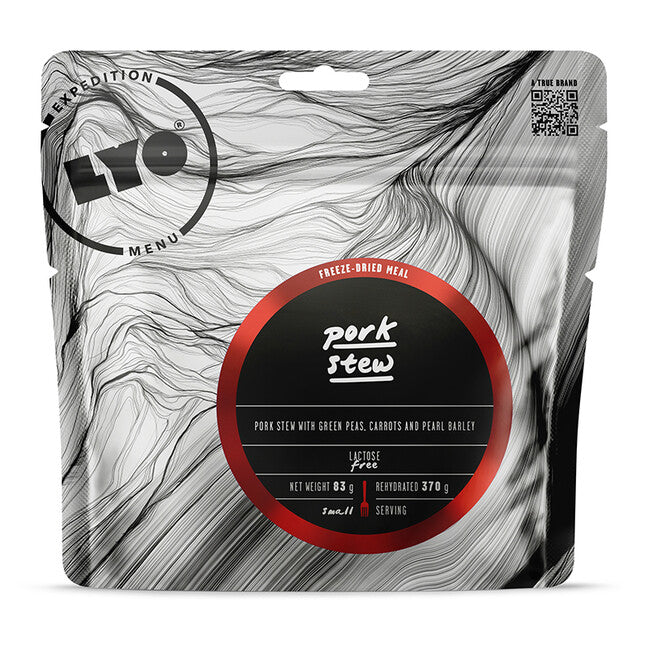 LYOfood Brasato di maiale con polenta 370g