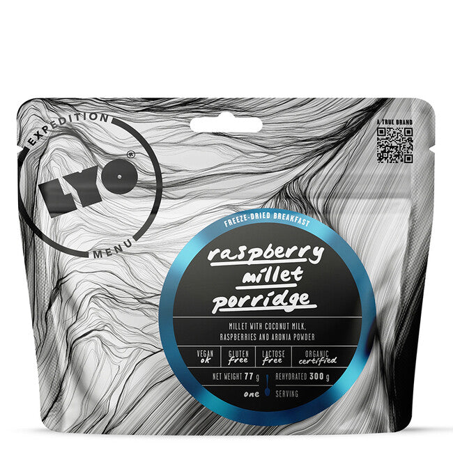 LYOfood Porridge con lamponi 370g