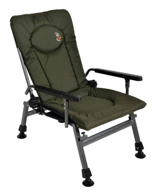 M-elektrostatyk F5R sedia da pesca, verde