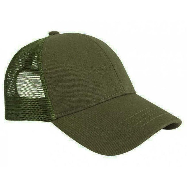 M-Tramp cappellino con rete, oliva