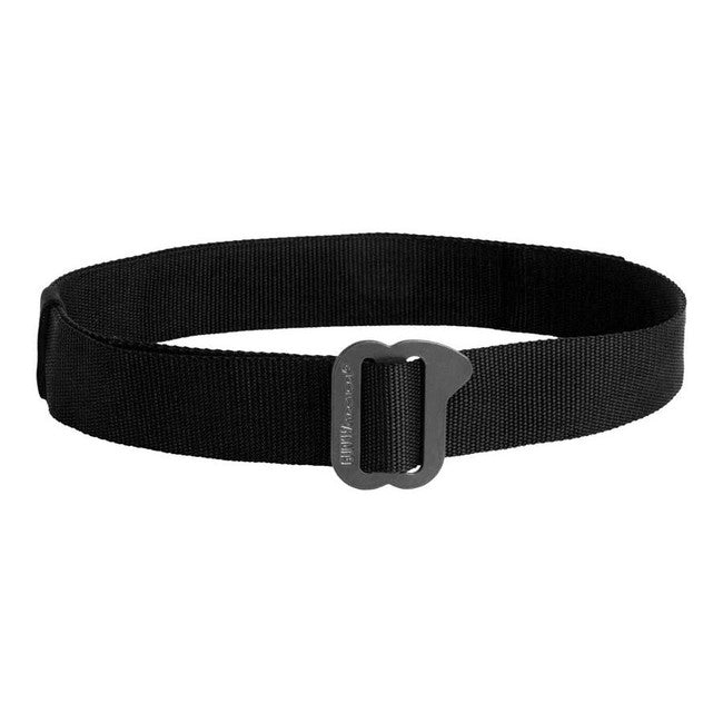 M-Tramp Gurkha Tactical cintura con fibbia in metallo, nero, 4.2cm