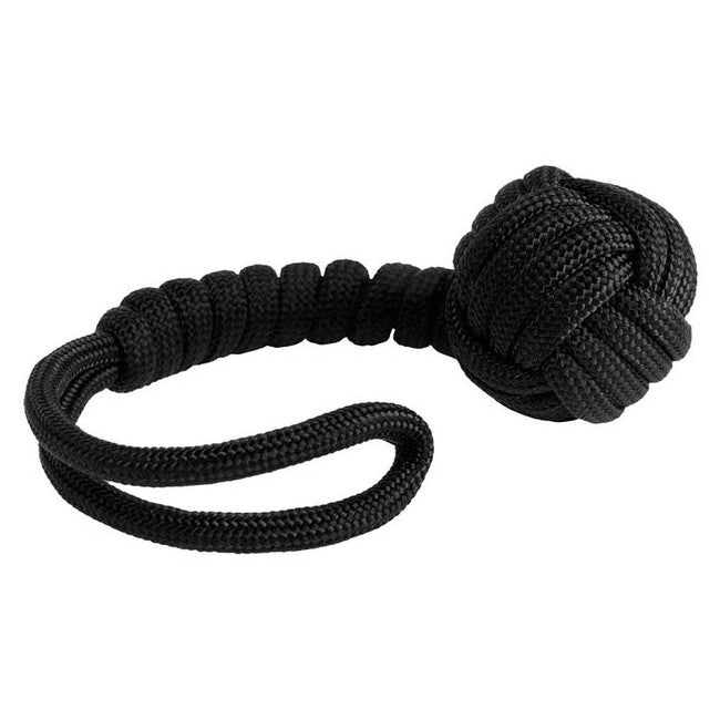 M-Tramp portachiavi paracord Monkey Fist, nero