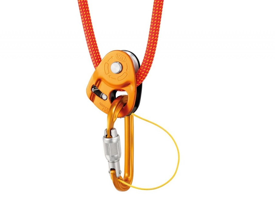 Petzl Sm'D moschettone a vite, con chiusura a vite