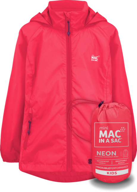 Mac in a Sac Origin 2 kids giacca impermeabile per bambini, anguria