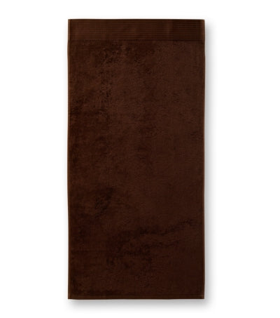 Malfini Asciugamano da bagno in bambù 70x140cm, caffé
