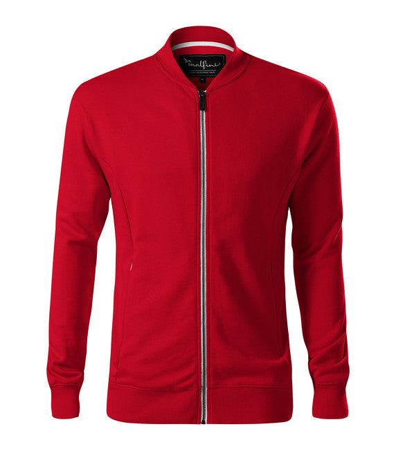 Malfini Bomber felpa da uomo 320g/m2, rossa